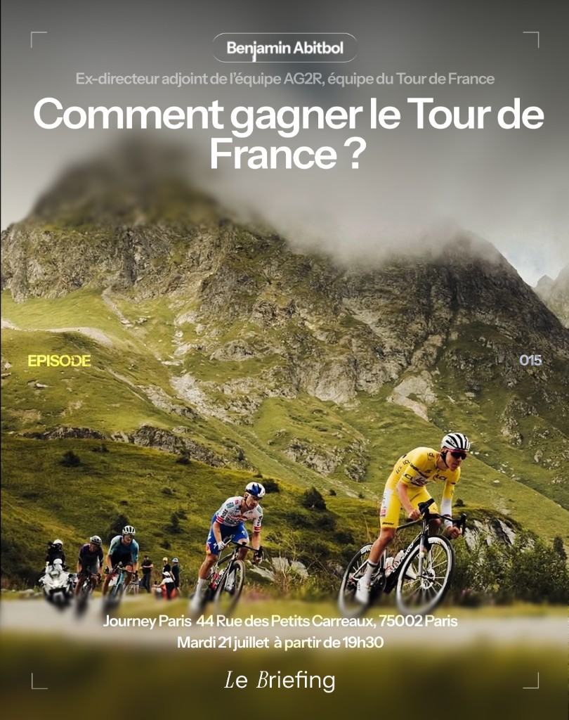 Affiche — Comment gagner le Tour de France ?, avec Benjamin Abitbol