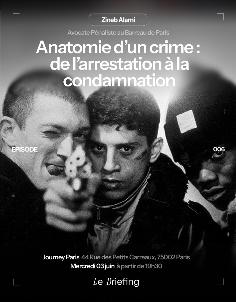 Affiche — Anatomie d’un crime, avec Zineb Alami